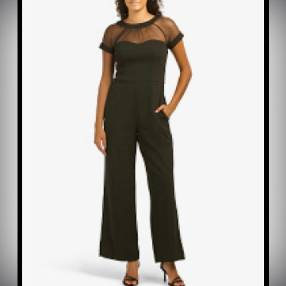 Formal Black Jumpsuit